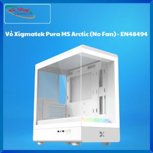 Vỏ Máy Tính Xigmatek Pura MS Arctic (No Fan) - EN48494