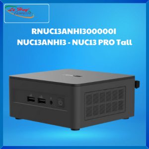 Máy tính Mini PC ASUS NUC13ANHI3 - NUC13 PRO Tall / i3-1315U / 2xDDR4-3200 / 2xNVMe, SATA/ 2x HDMI 2.1/2x DP 1.4a/ VESA MOUNT (RNUC13ANHI300000I) - Chưa Bao Gồm SSD & RAM