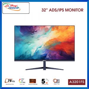 Màn Hình Máy Tính Văn Phòng AiVision A3201FS (31.5inch / ADS-IPS / FHD / 75hz / 5ms) - Đen