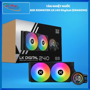 TẢN NHIỆT NƯỚC AIO XIGMATEK LK 240 Digital (EN46094) Black