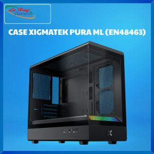 Vỏ Máy Tính Xigmatek PURA ML (EN48463) BLACK NO FAN