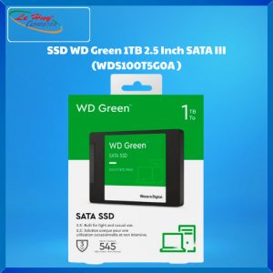 Ổ Cứng SSD Western Digital Green 1TB 2.5 inch Sata 3 (WDS100T5G0A)