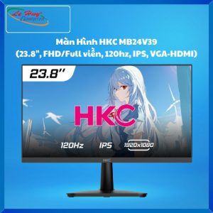 Màn Hình Máy Tính HKC MB24V39 (23.8 Inch, FHD/Full viền, 120hz, IPS, VGA-HDMI)