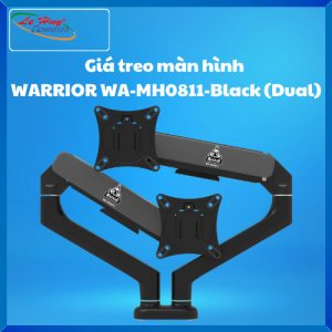 Giá treo màn hình  WARRIOR WA-MH0811 Black (Dual)