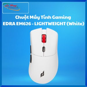 Chuột Gaming EDRA EM626 - LIGHTWEIGHT (WHITE)