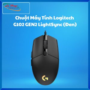 Chuột máy tính Logitech G102 GEN2 LightSync (Đen)