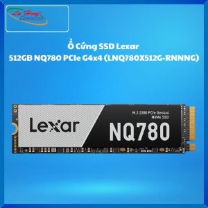 Ổ cứng SSD Lexar 512GB NQ780 PCIe G4x4 (LNQ780X512G-RNNNG)