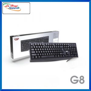 Bàn phím Vision G8 USB - GAME khắc Laser