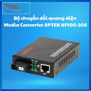 Bộ chuyển đổi quang điện Media Converter APTEK AP100-20A