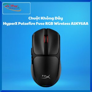 Chuột Máy Tính Không Dây HyperX Pulsefire Fuse RGB Wireless (A1KY6AA)