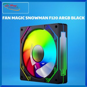 FAN CASE MAGIC SNOWMAN F120 ARGB BLACK