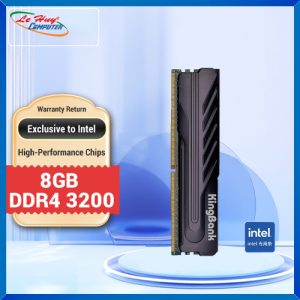 Ram Máy Tính KINGBANK KJIB DDR4 3200MHz 8GB UDIMM INTEL (Black)
