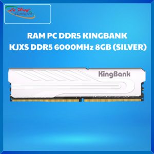Ram Máy Tính KINGBANK KJXS DDR5 8GB 6000MHz (SILVER)