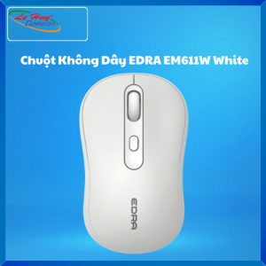 Chuột Không Dây EDRA EM611W White