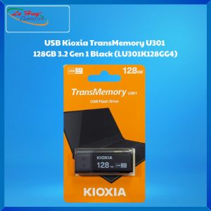 USB Kioxia TransMemory U301 128GB 3.2 Gen 1 Black (LU301K128GG4)