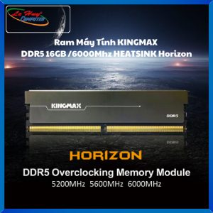 Ram Máy Tính Kingmax HeatSink Horizon 16GB DDR5 6000MHZ