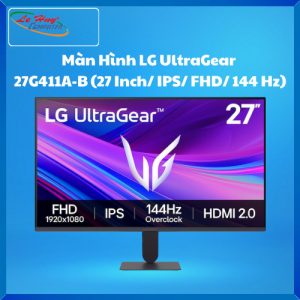 Màn Hình Máy Tính LG UltraGear 27G411A-B (27 Inch/ IPS/ FHD/ 144 Hz)
