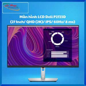 Màn Hình Máy Tính Dell P2723D (27 Inch/ QHD (2K)/ IPS/ 60Hz/ 8 ms)