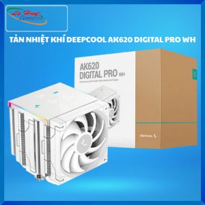 Tản Nhiệt Khí DEEPCOOL AK620 DIGITAL PRO WH (Trắng)