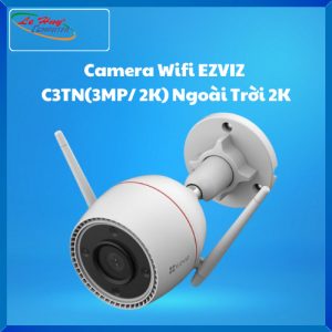 Camera Wifi EZVIZ  C3TN(3MP/ 2K) Ngoài Trời 2K (CS-C3TN-A0-1H3WKFL(2.8mm))