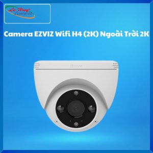 Camera EZVIZ Wifi H4 (2K) Bán Cầu Thông Minh Ngoài Trời (CS-H4-R201-1H3WKFL)