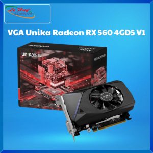 Card Màn Hình - VGA Unika Radeon RX 560 4GD5 V1