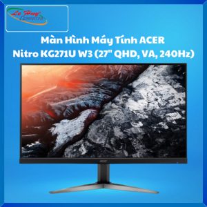 Màn Hình Máy Tính ACER Nitro KG271U W3 (27Inch, QHD, VA, 240Hz)