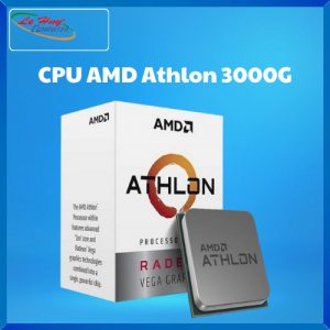 CPU AMD Athlon 3000G ( 3.5Ghz, 2 Nhân 4 Luồng, 5MB Cache, Socket AMD AM4) Chính Hãng