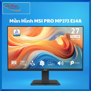 Màn Hình LCD MSI PRO MP273 E14A (27 Inch/ IPS/ FHD/ 4ms/ 144Hz)