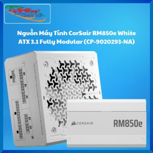 Nguồn Máy Tính CorSair RM850e White ATX 3.1 Fully Modular (CP-9020293-NA)