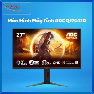 Màn Hình Máy Tính AOC U27G4 (27Inch W UHD IPS Dual U160Hz/F320Hz, 2H1DP,HDR400,ABL,HAS)