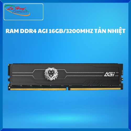 Ram Máy Tính AGI DDR4 16GB Bus 3200Mhz Tản Nhiệt
