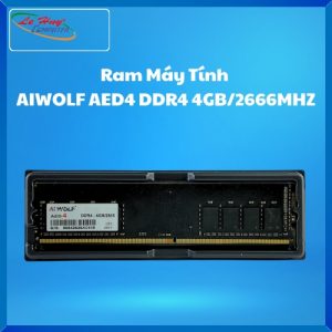 Ram Máy Tính  AIWOLF AED4 DDR4 4GB/2666MHZ