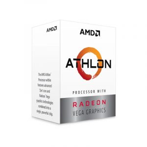 CPU AMD ATHLON 3000G THKGK (3.5GHz, 2 nhân 4 luồng, Radeon Vega 3 Graphics, 35W, Socket AM4)