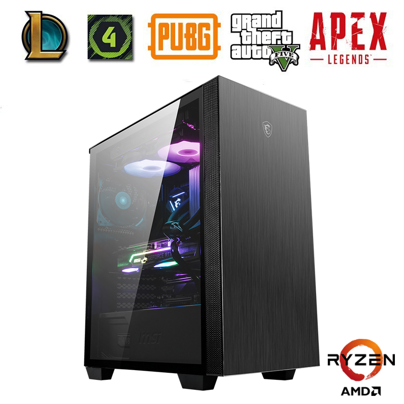 PC-Game THKG023 (R9 5950X/X570/Ram 8GB/RX 6600/SSD 256GB/650W/DOS)