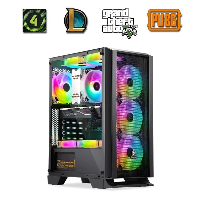 PC-Game THKG110 (i3 12100F/H610/Ram 8GB/GTX 1660S/SSD 240GB/550W/DOS)