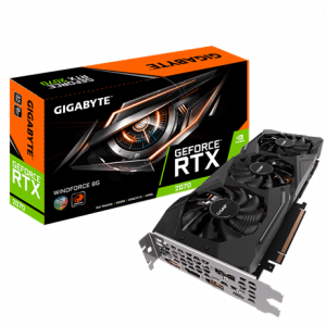 VGA GIGABYTE GEFORCE RTX 2070 WindForce 8GB GDDR6