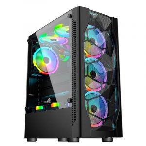 Case 1st Player DK-D4 Black (Kèm 4 Fan A2)