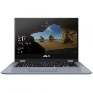 Laptop Asus Vivobook TP412FA-EC266T (i5-8265U, 8GB Ram, SSD 512GB, Intel UHD Graphics 620, 14 inch FHD, Win 10, Sliver Blue)