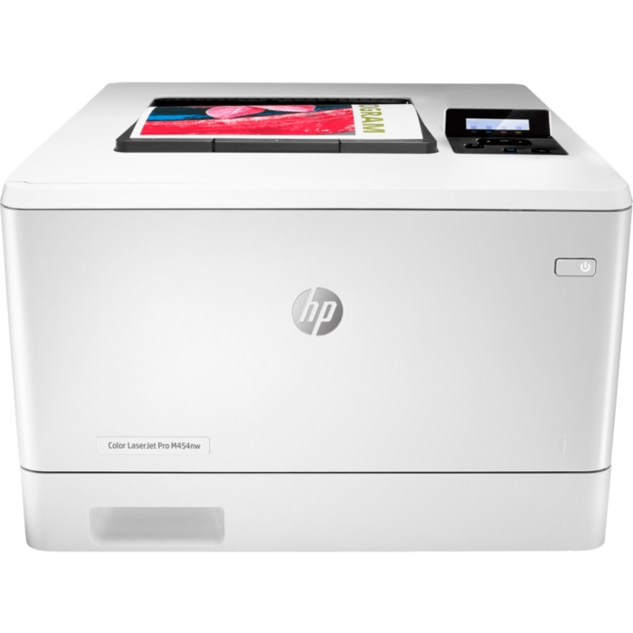 Máy in màu HP Color LaserJet Pro M454NW (W1Y43A)