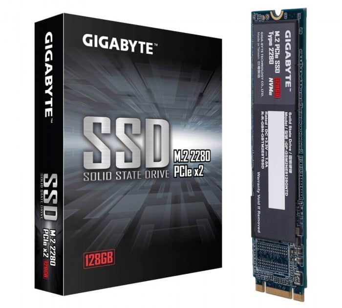 SSD Gigabyte 128GB M2 PCIe NVMe – GP-GSM2NE8128GNTD