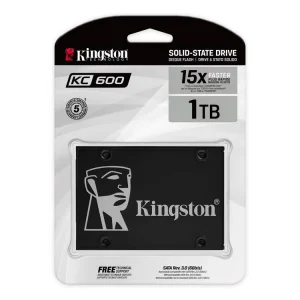 SSD Kingston KC600 1TB 2.5 inch Sata 3 –  SKC600/1024G (Read/Write: 550/520 MB/s)