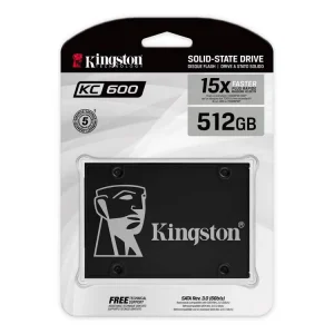 SSD Kingston KC600 512GB 2.5 inch Sata 3 – SKC600/512G (Read/Write: 550/520 MB/s)