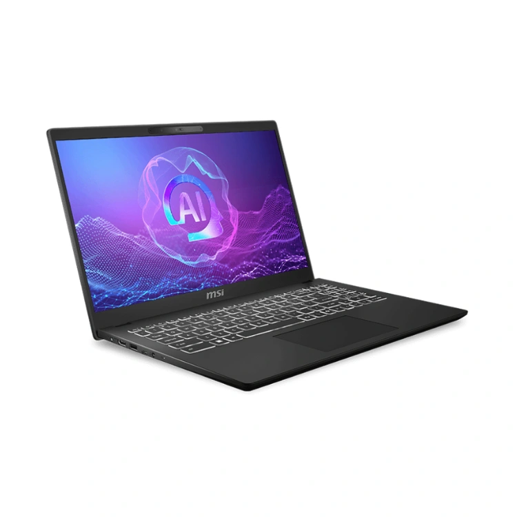 Laptop MSI Modern 15 H AI C2HMG 220VN (Ultra 7-255H, Ram 16GB, SSD 512GB, 15.6 inch FHD, Win 11 Single Language, Đen)