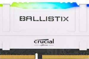 RAM Crucial Ballistix RGB 8GB DDR4-3200 (White) BL2K8G32C16U4WL