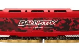 RAM Desktop Ballistix Sport LT Red 16GB DDR4-2400 UDIMM BLS16G4D240FSE