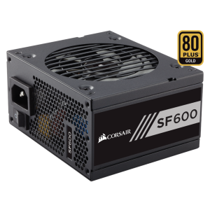 Nguồn Corsair SF600 – 80 Plus Gold – SFX Factor – Full Modul (CP-9020105-NA)