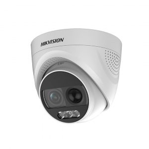 Camera Hikvision DS-2CE72DFT 2.0 Megapixel, đèn chớp màu, còi báo động