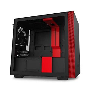 Case NZXT H210 Black/Red – CA-H210B-BR