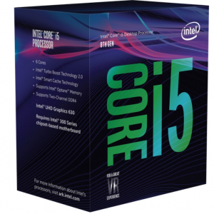 CPU Intel Core i5-8400 (2.8GHz Turbo 4.0GHz, 6 nhân 6 luồng, 9MB Cache, 65W) – SK LGA 1151-v2